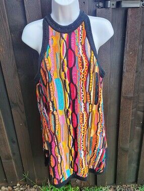 COOGI Vibrant Multicolor Halter Top/Dress